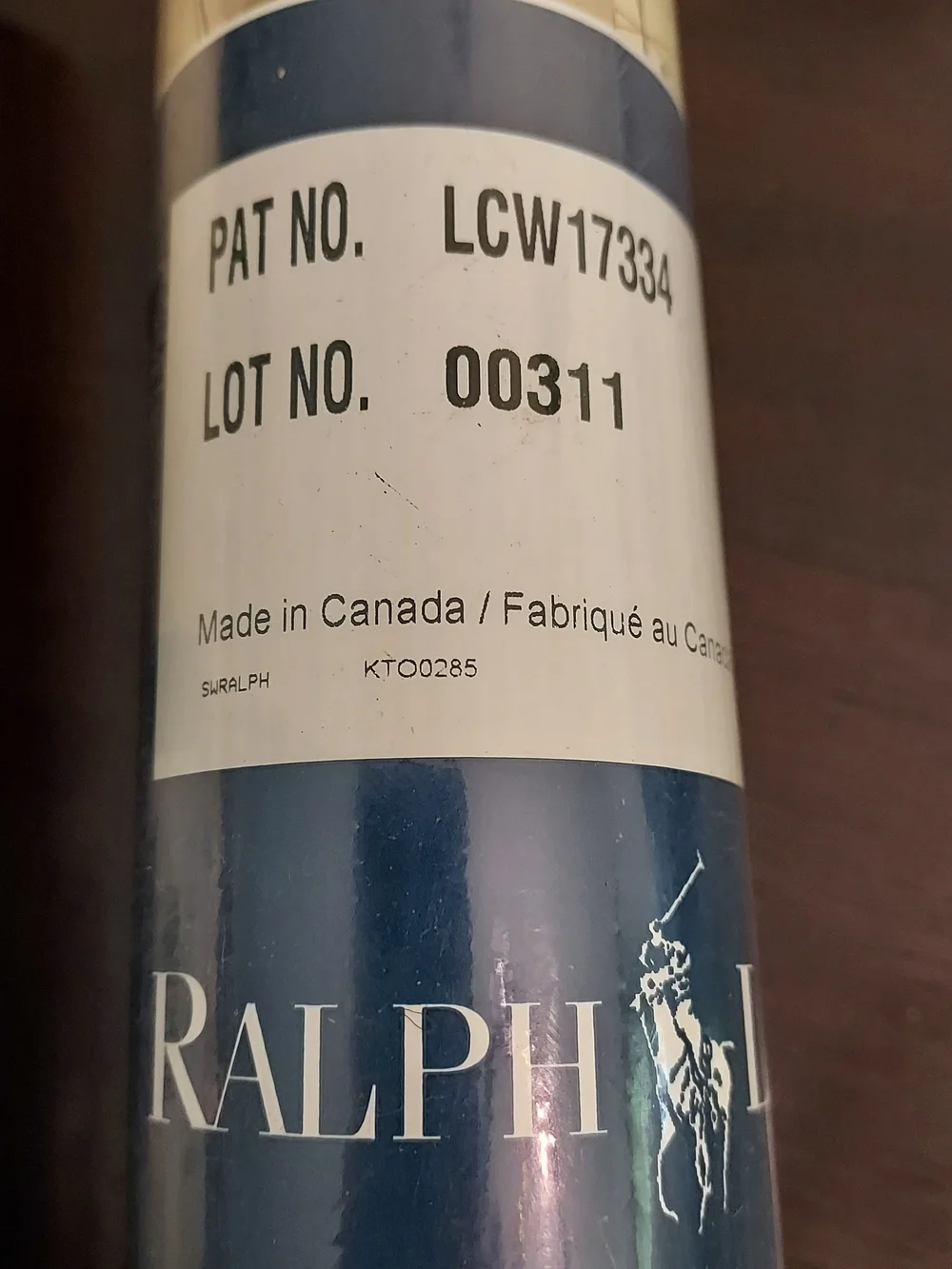 3 Dbl Rolls & 2 Open Ralph Lauren Nautical Map Wallpaper Rolls in Cream & Brown.